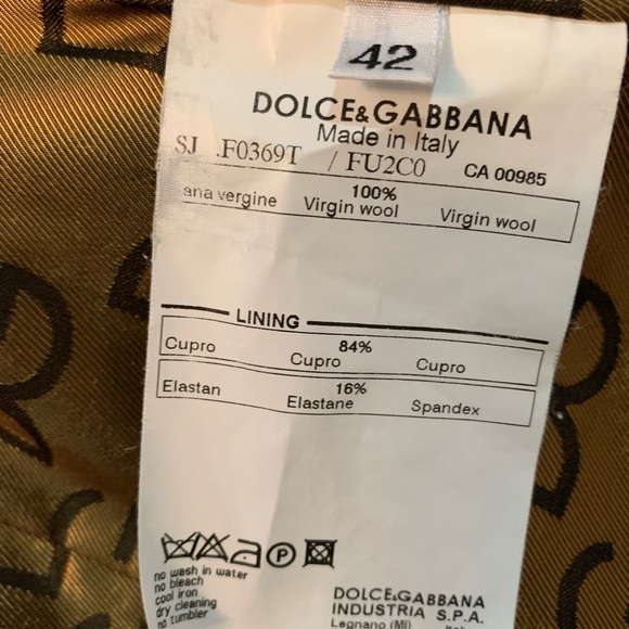 Dolce&Gabbana beautiful Blazer - Picture 9 of 9